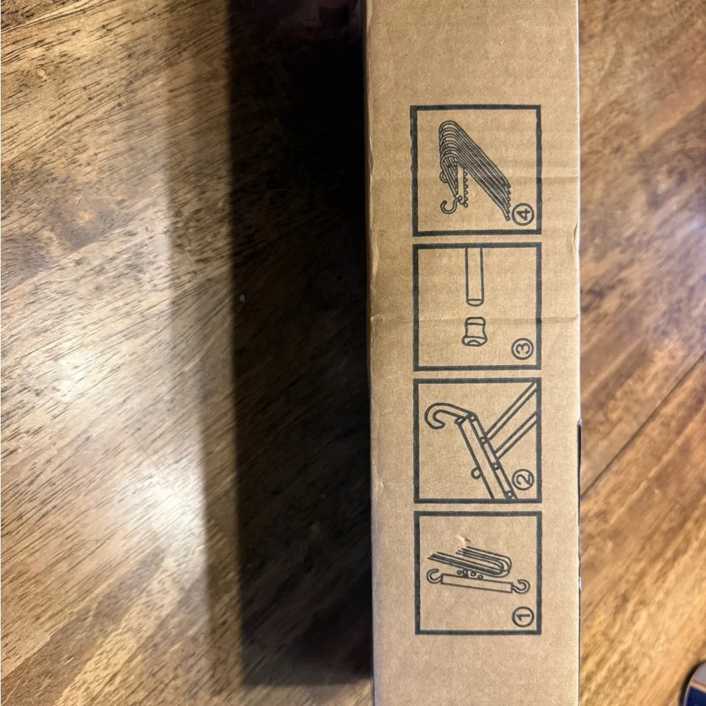 Others Follow Brown Cardboard Boxed Pants Hangers